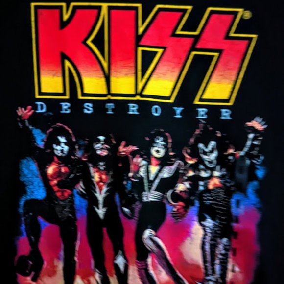 Kiss Destroyer Album Cover Shirt Size Medium New - Picture 4 of 4